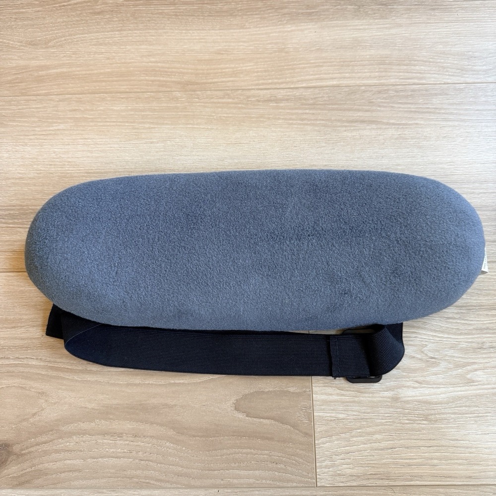 The Original McKenzie Lumbar Roll by OPTP Firm Low Back Support Cushion Blue 708